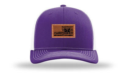 Purple / White