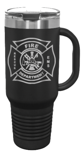 Firefighter 40oz Handle Mug Laser Engraved