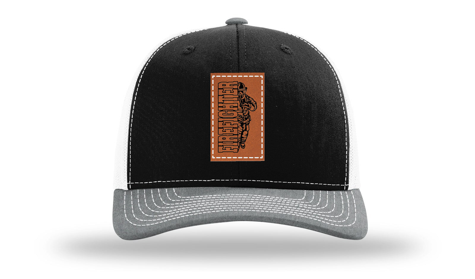 Black / White / Heather Grey
