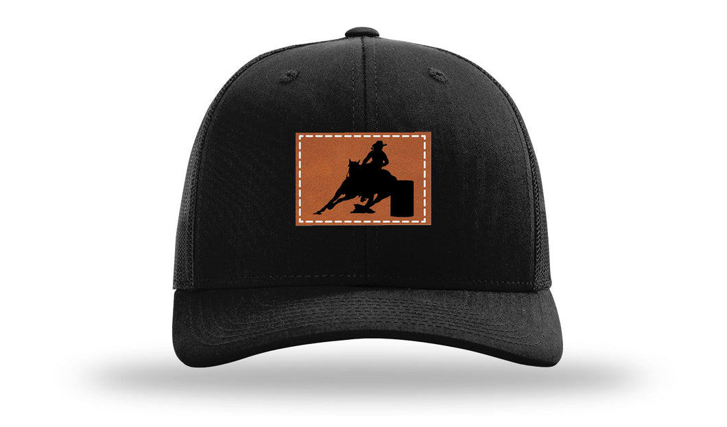 Barrel Racer Leather Patch Richardson 112 Hat
