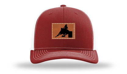 Barrel Racer Leather Patch Richardson 112 Hat