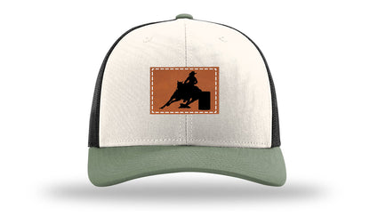 Barrel Racer Leather Patch Richardson 112 Hat
