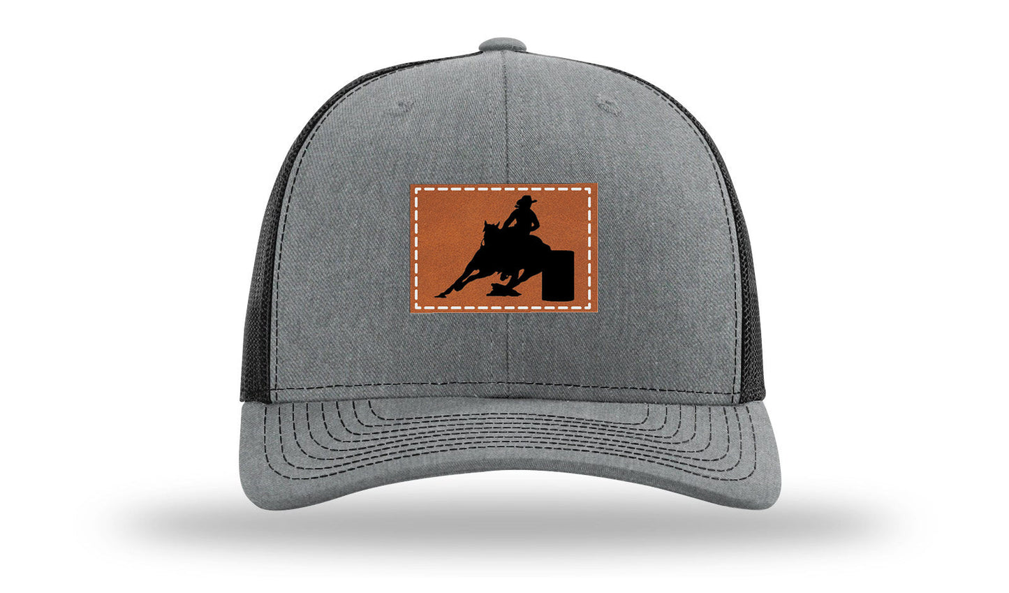Barrel Racer Leather Patch Richardson 112 Hat