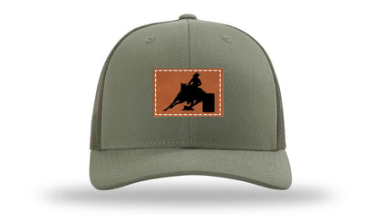 Barrel Racer Leather Patch Richardson 112 Hat