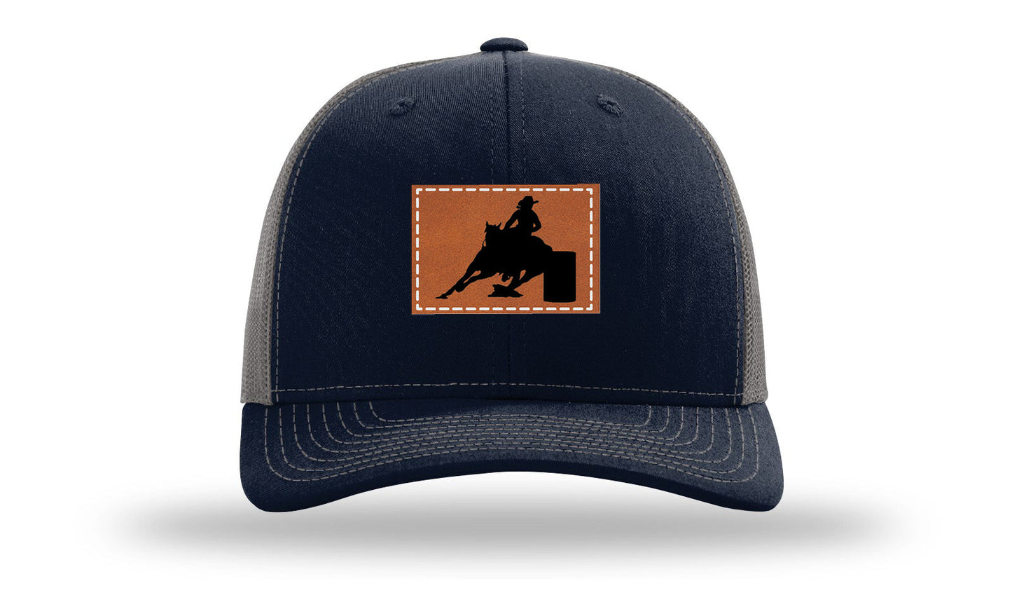 Barrel Racer Leather Patch Richardson 112 Hat