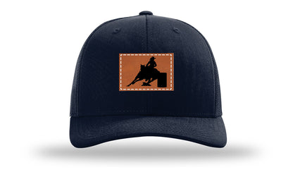 Barrel Racer Leather Patch Richardson 112 Hat