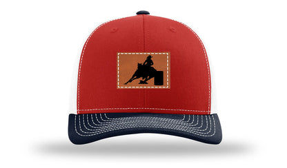 Barrel Racer Leather Patch Richardson 112 Hat
