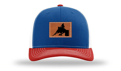 Barrel Racer Leather Patch Richardson 112 Hat