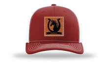 Load image into Gallery viewer, Horseshoe Banner Leather Patch Richardson 112 Hat
