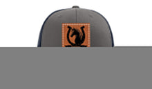 Load image into Gallery viewer, Horseshoe Banner Leather Patch Richardson 112 Hat
