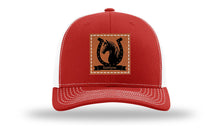 Load image into Gallery viewer, Horseshoe Banner Leather Patch Richardson 112 Hat
