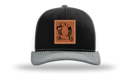 Horseshoe Name Leather Patch Richardson 112 Hat