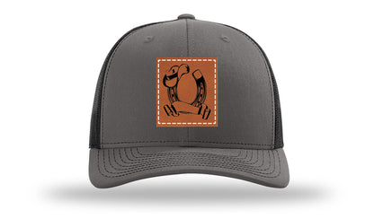 Horseshoe Name Leather Patch Richardson 112 Hat