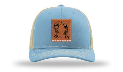 Horseshoe Name Leather Patch Richardson 112 Hat