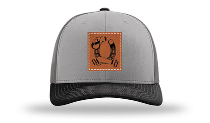 Horseshoe Name Leather Patch Richardson 112 Hat