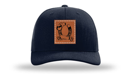 Horseshoe Name Leather Patch Richardson 112 Hat