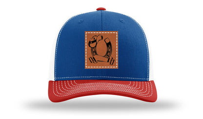 Horseshoe Name Leather Patch Richardson 112 Hat