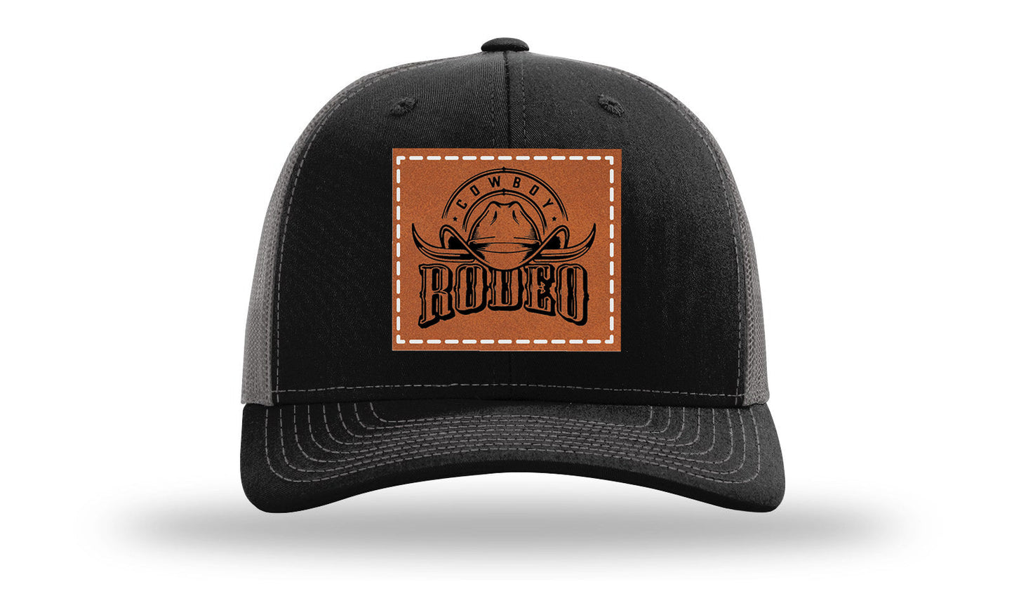 Rodeo Cowboy Leather Patch Richardson 112 Hat