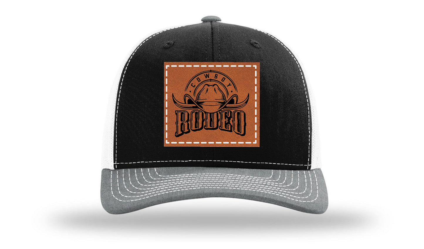 Rodeo Cowboy Leather Patch Richardson 112 Hat