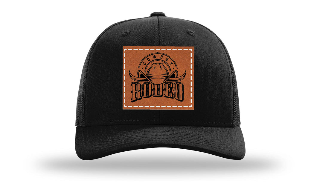 Rodeo Cowboy Leather Patch Richardson 112 Hat