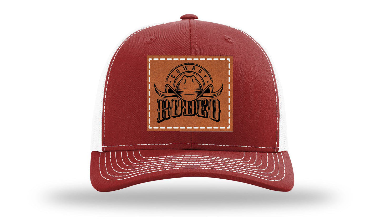 Rodeo Cowboy Leather Patch Richardson 112 Hat