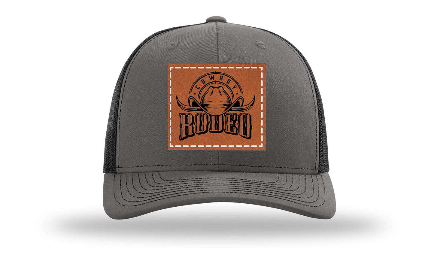 Rodeo Cowboy Leather Patch Richardson 112 Hat