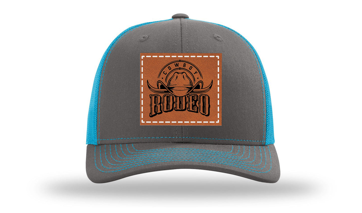 Rodeo Cowboy Leather Patch Richardson 112 Hat