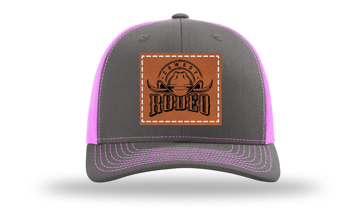 Rodeo Cowboy Leather Patch Richardson 112 Hat
