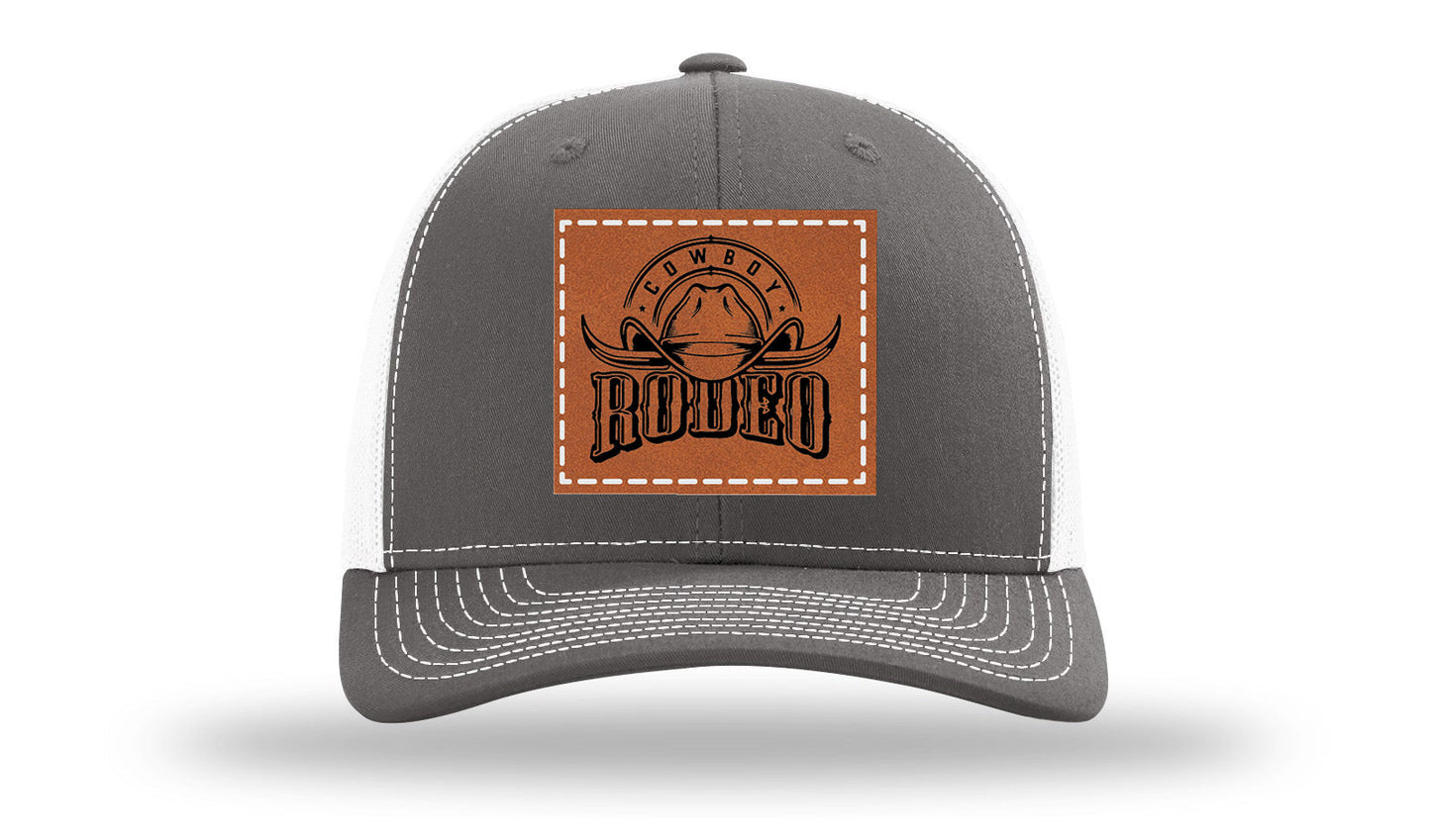 Rodeo Cowboy Leather Patch Richardson 112 Hat