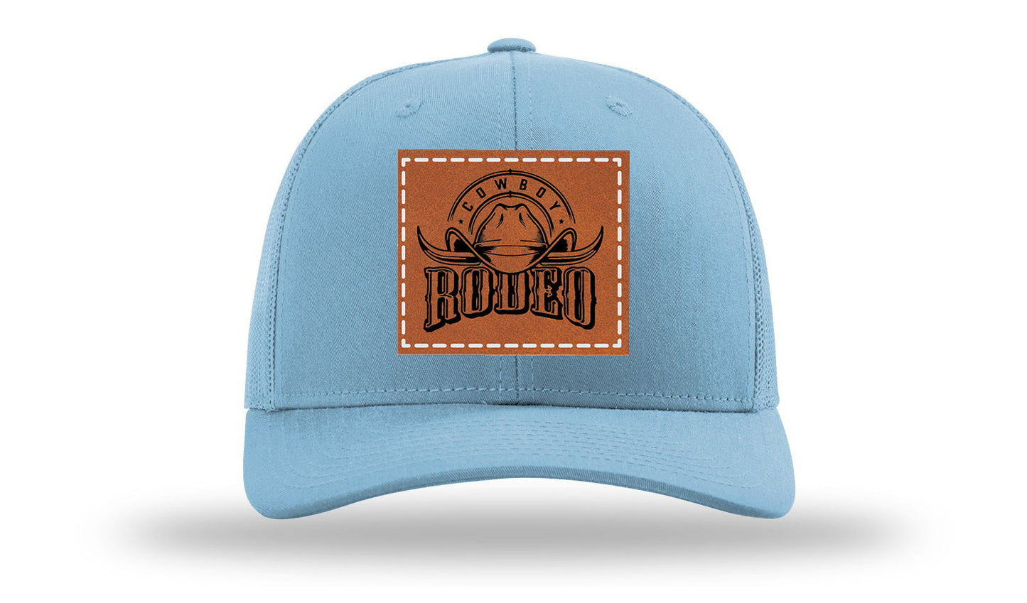 Rodeo Cowboy Leather Patch Richardson 112 Hat