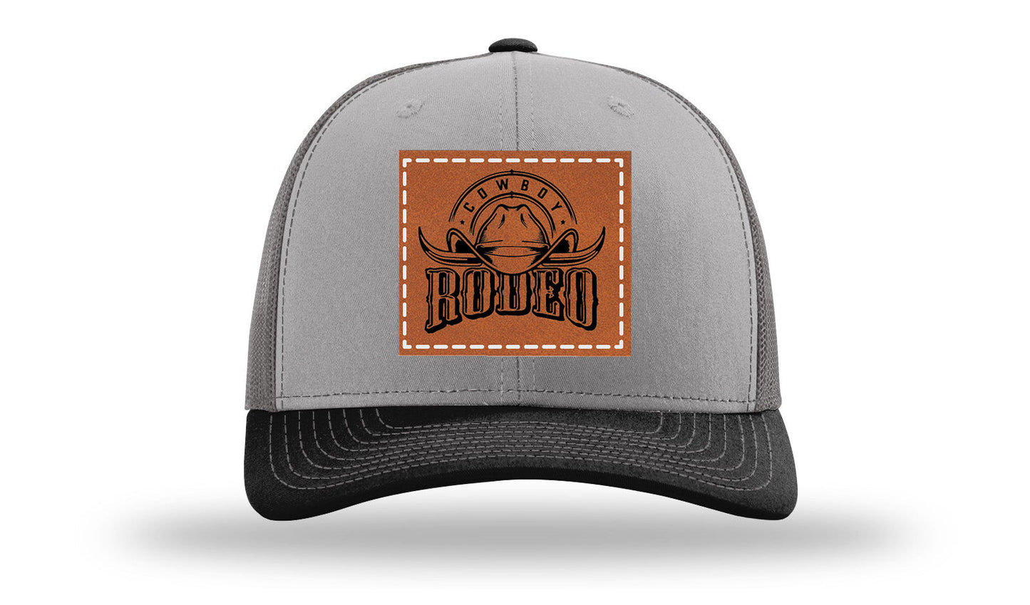 Rodeo Cowboy Leather Patch Richardson 112 Hat