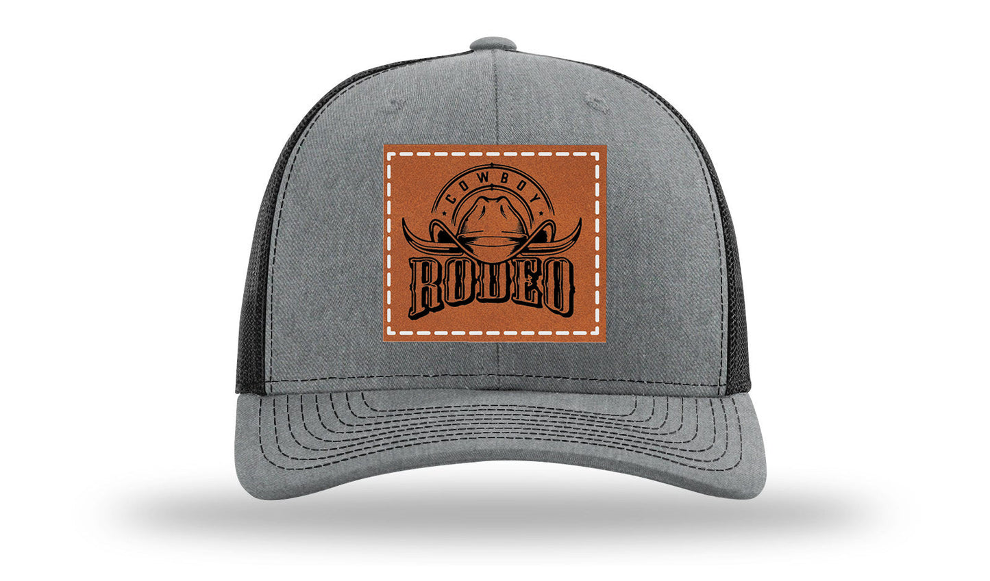 Rodeo Cowboy Leather Patch Richardson 112 Hat