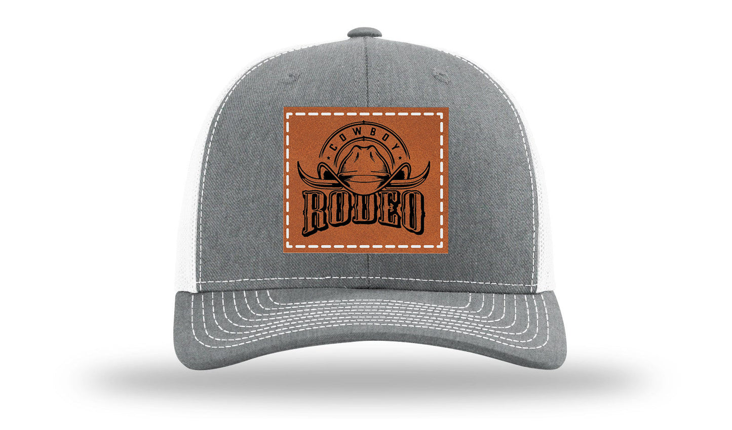 Rodeo Cowboy Leather Patch Richardson 112 Hat