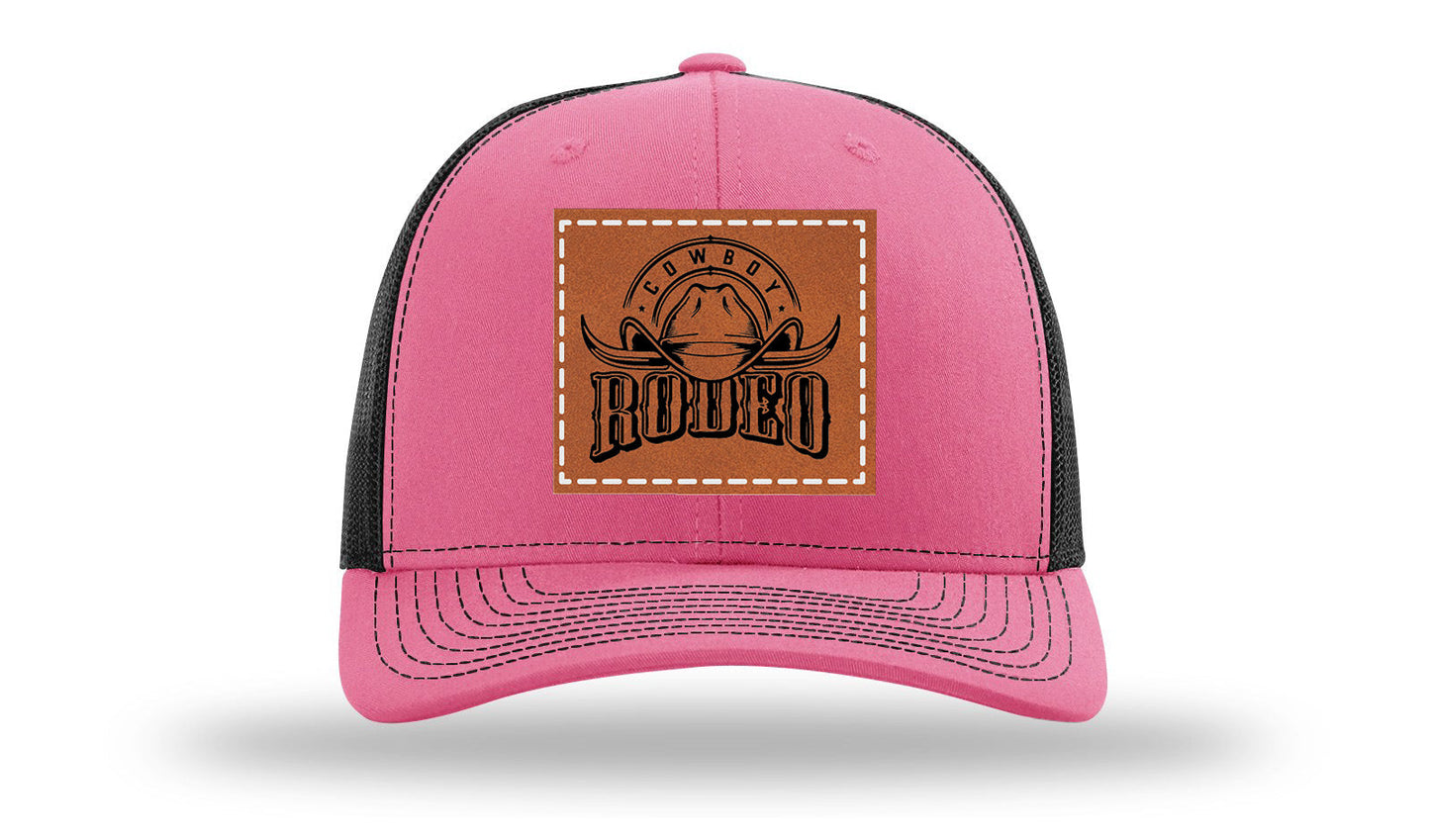 Rodeo Cowboy Leather Patch Richardson 112 Hat