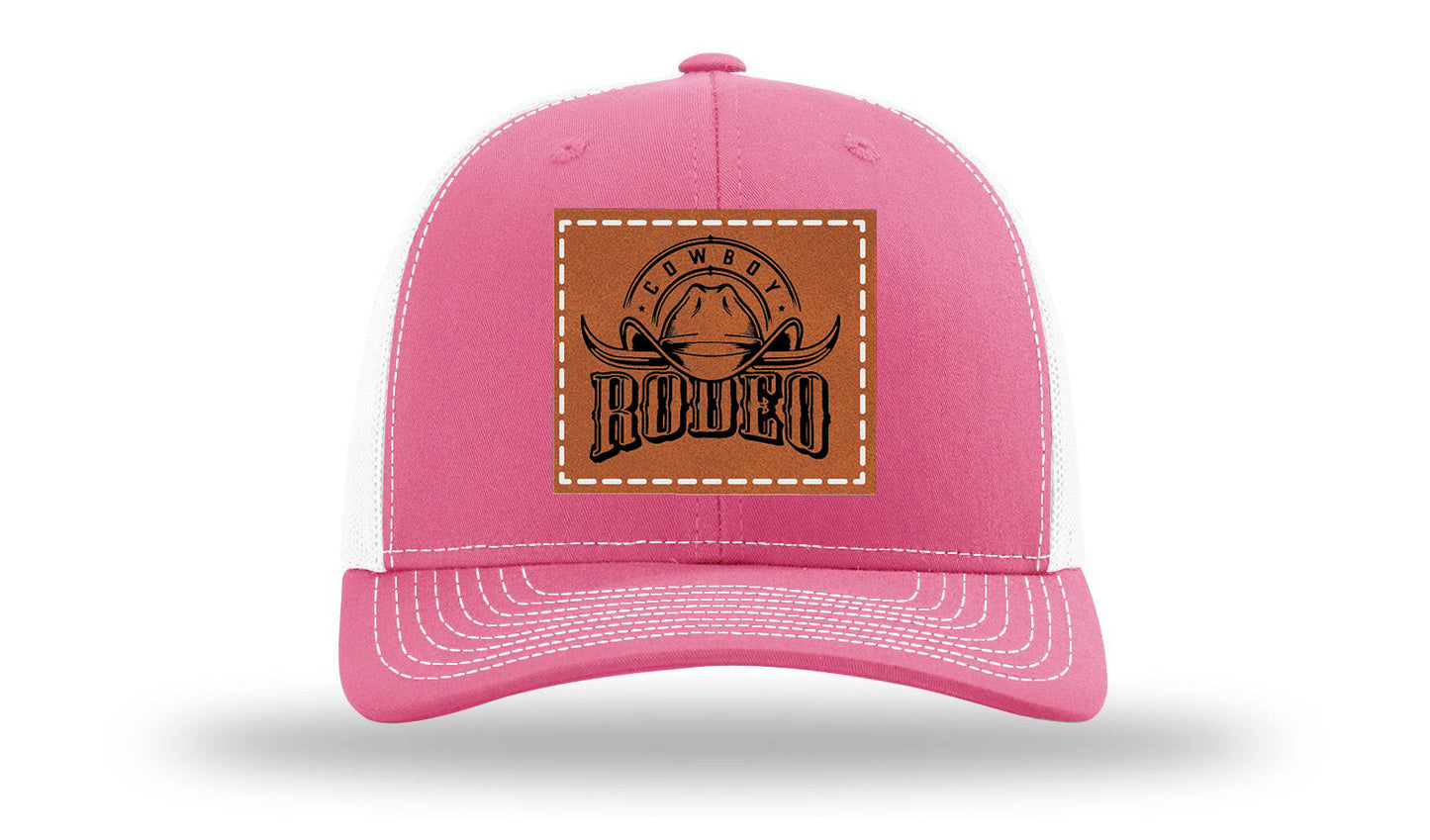 Rodeo Cowboy Leather Patch Richardson 112 Hat