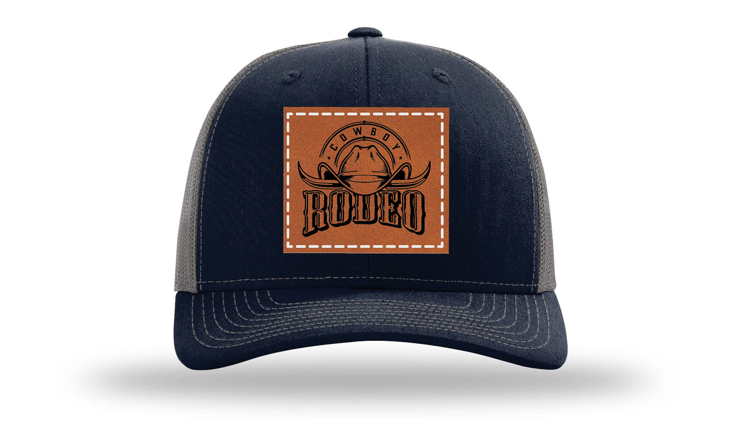 Rodeo Cowboy Leather Patch Richardson 112 Hat