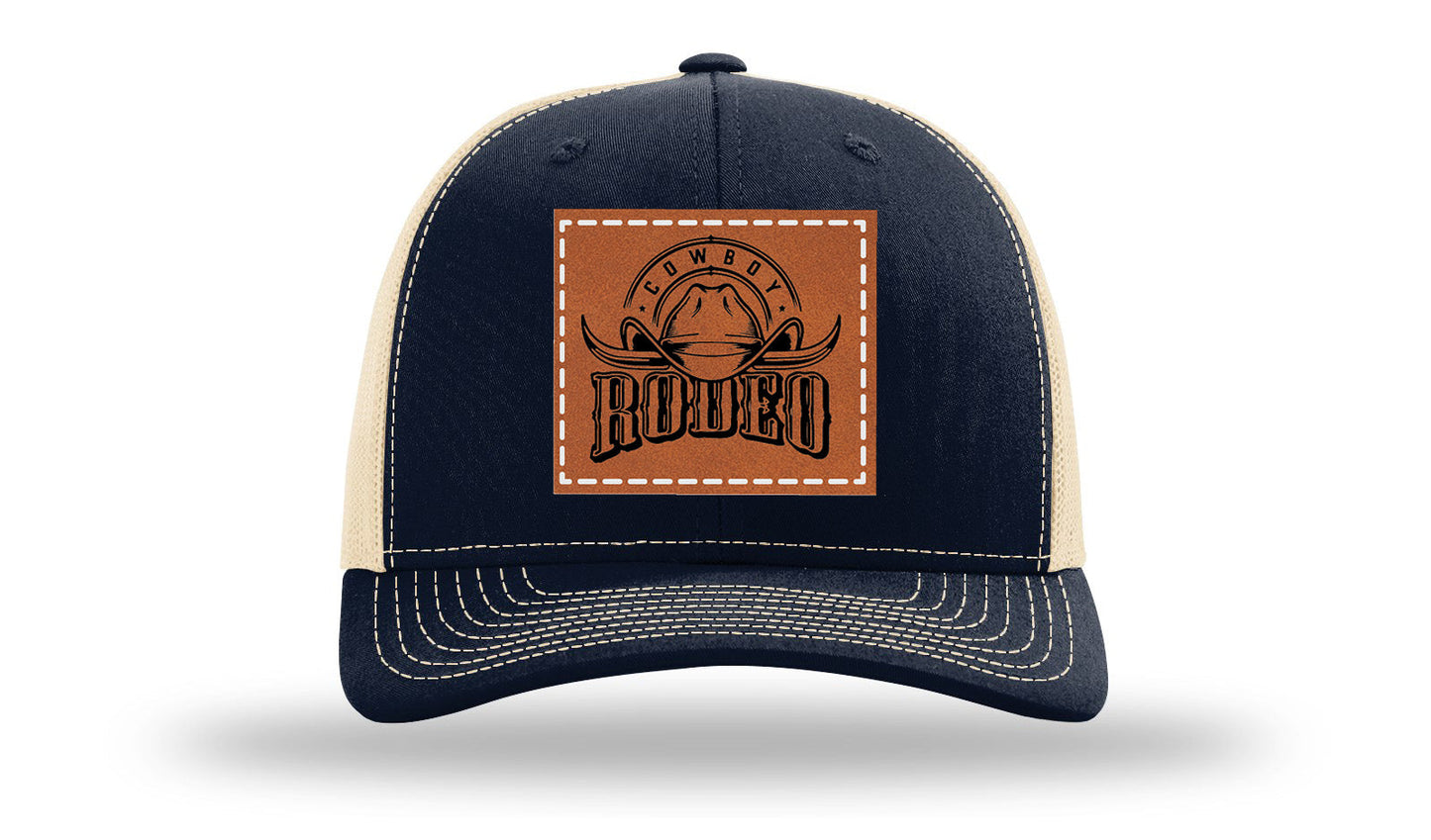 Rodeo Cowboy Leather Patch Richardson 112 Hat