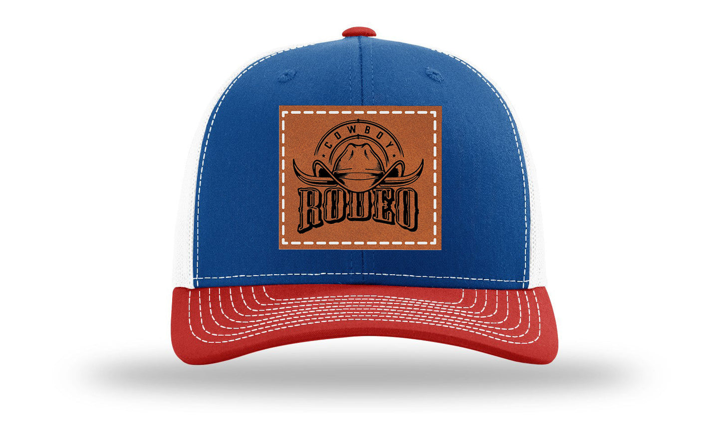 Rodeo Cowboy Leather Patch Richardson 112 Hat