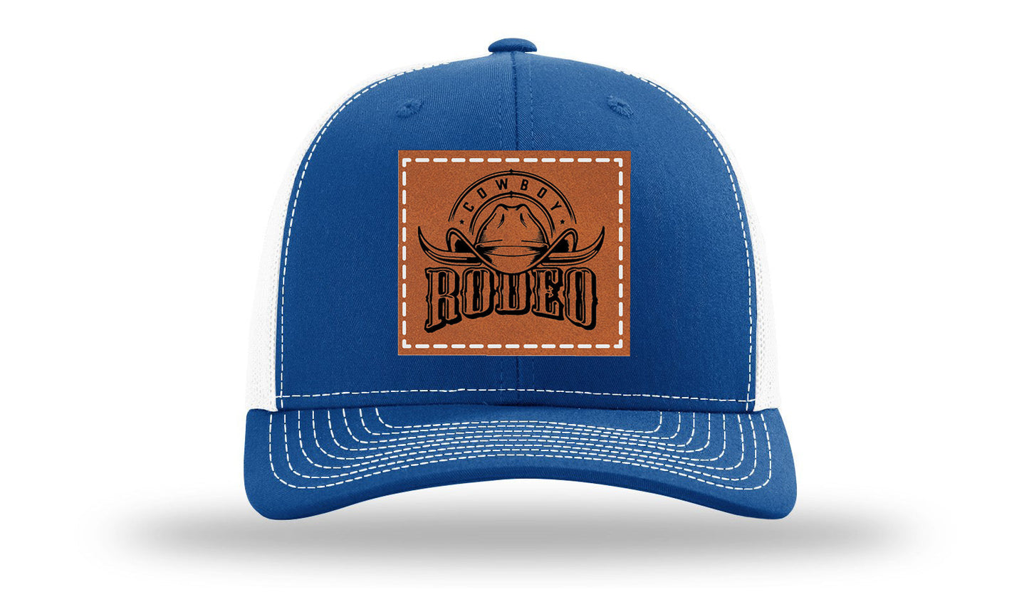 Rodeo Cowboy Leather Patch Richardson 112 Hat