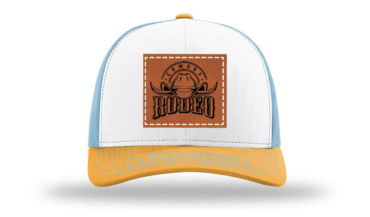 Rodeo Cowboy Leather Patch Richardson 112 Hat