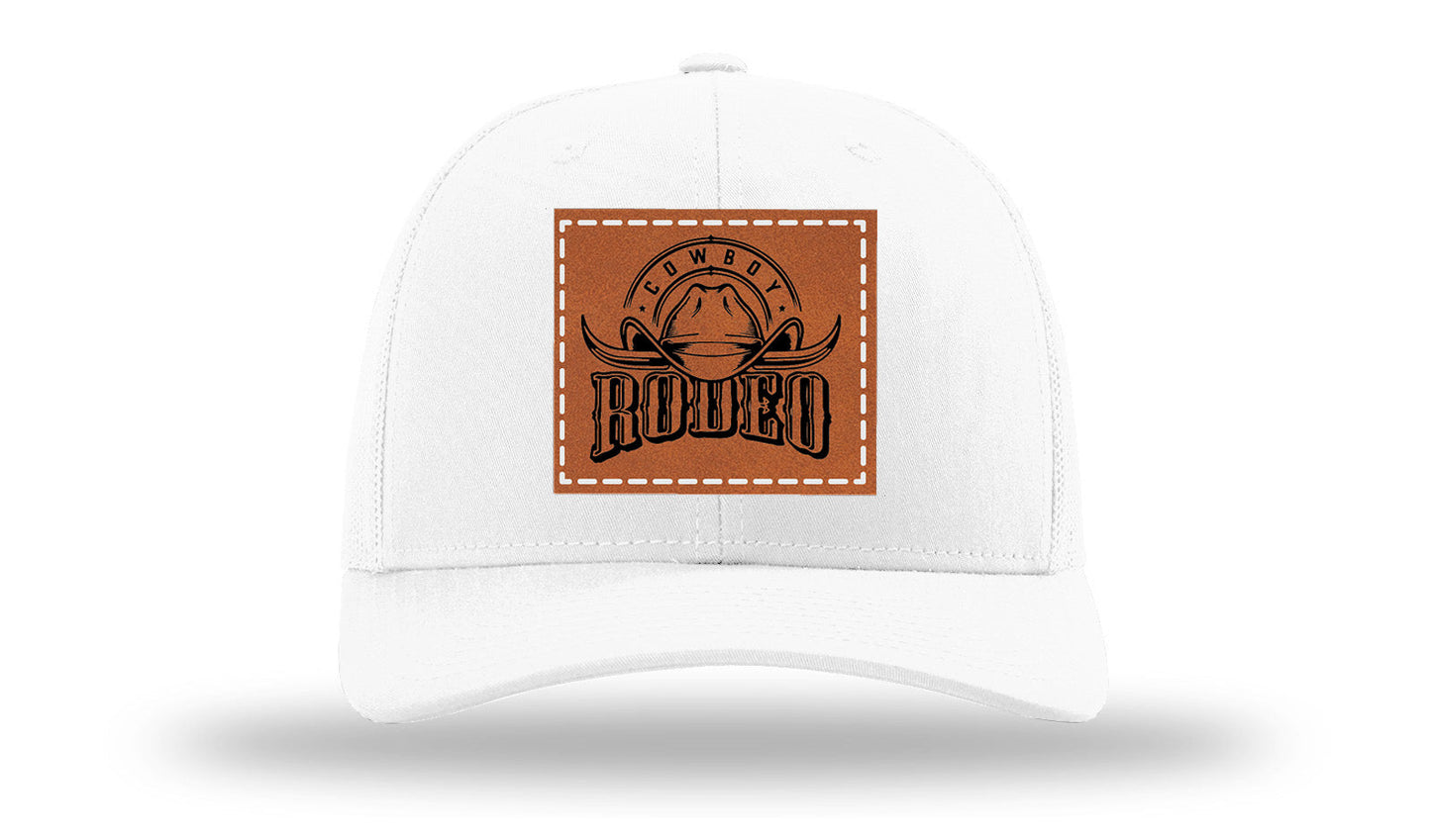 Rodeo Cowboy Leather Patch Richardson 112 Hat