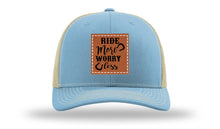 Load image into Gallery viewer, Ride More Worry Less Leather Patch Richardson 112 Hat
