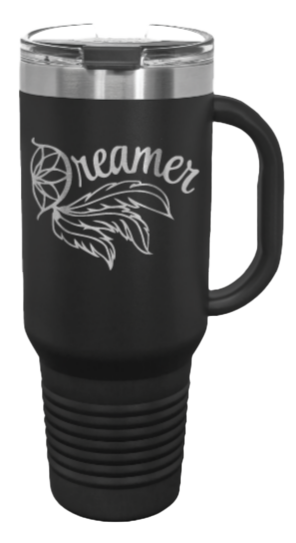 Dreamer 40oz Handle Mug Laser Engraved