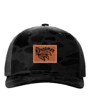 Load image into Gallery viewer, Dreamer Leather Patch Richardson 112 Duck Camo Hat
