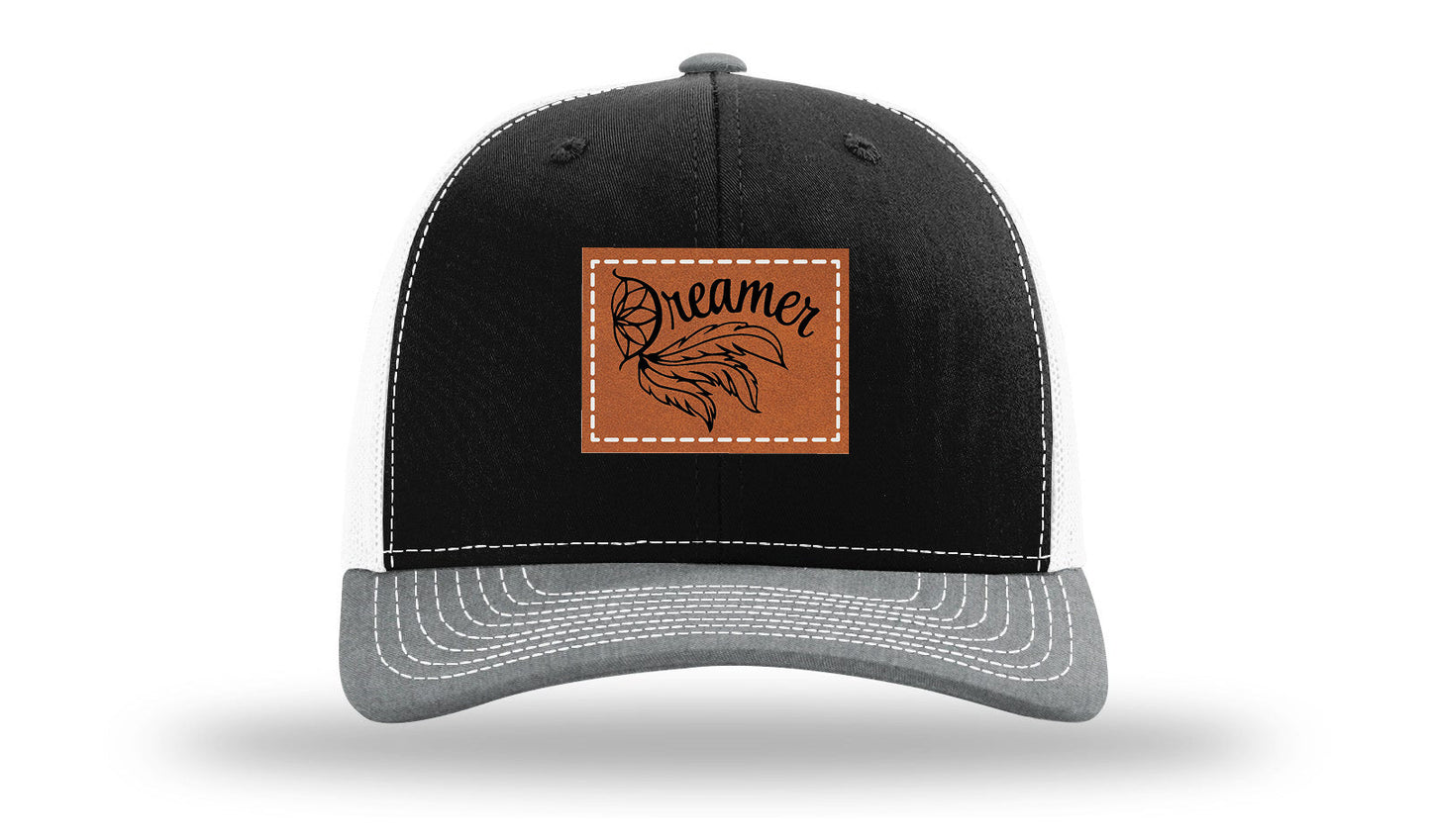 Dreamer Leather Patch Richardson 112 Hat