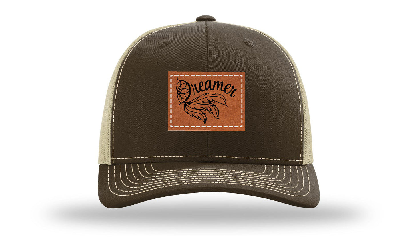 Dreamer Leather Patch Richardson 112 Hat