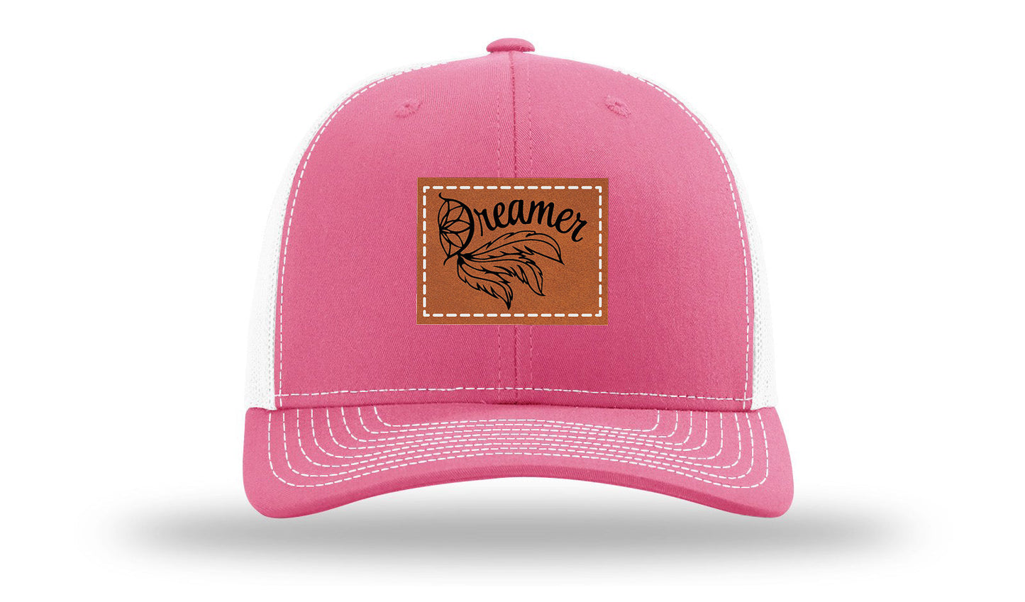 Dreamer Leather Patch Richardson 112 Hat