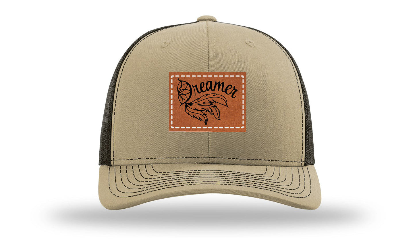 Dreamer Leather Patch Richardson 112 Hat
