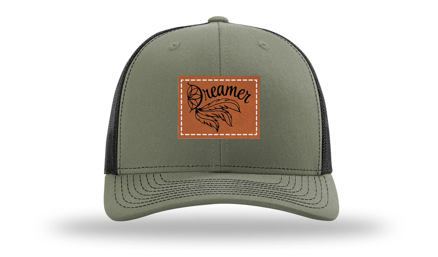 Dreamer Leather Patch Richardson 112 Hat