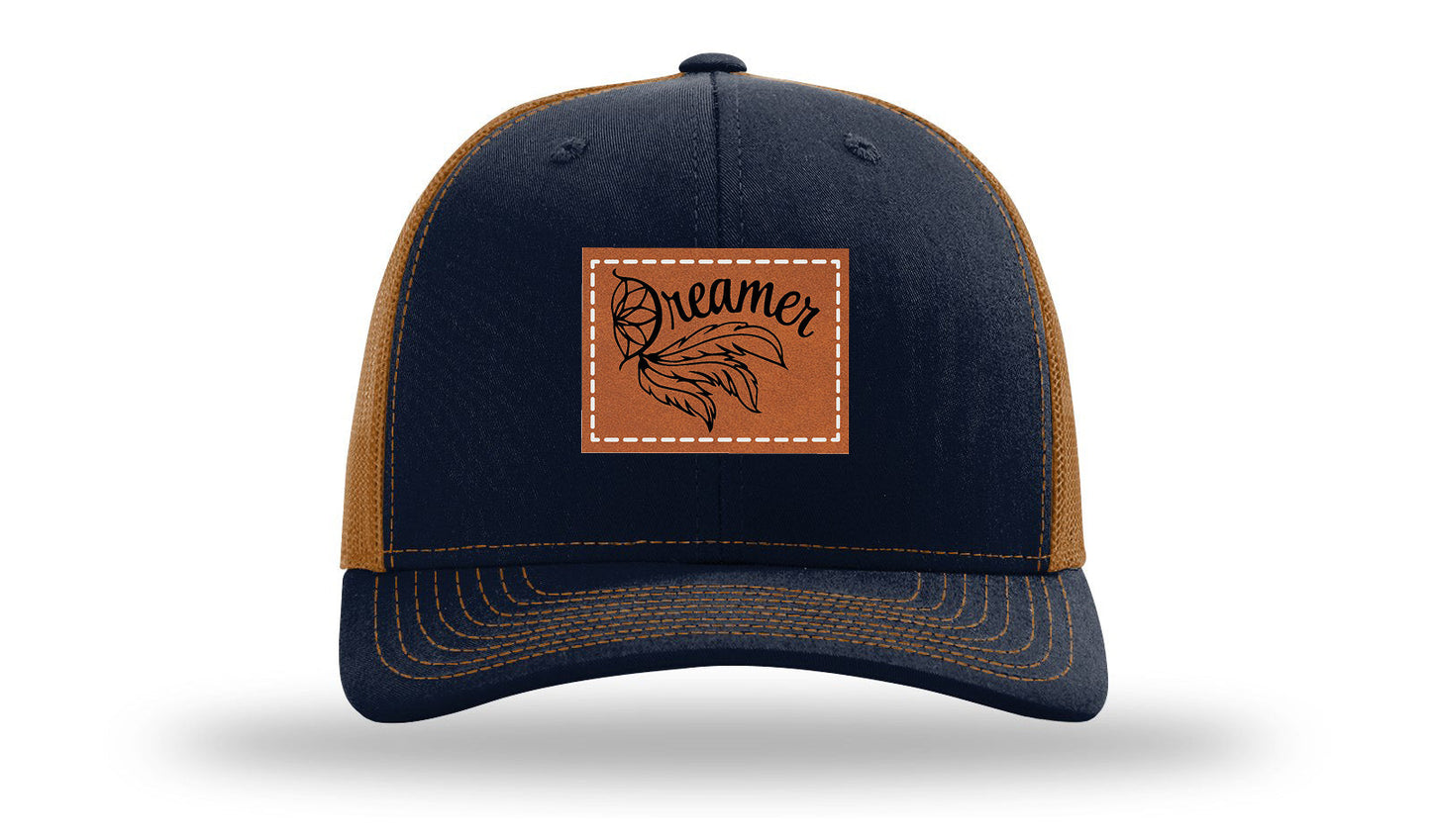 Dreamer Leather Patch Richardson 112 Hat